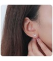 Silver Stud Earring STS-5886